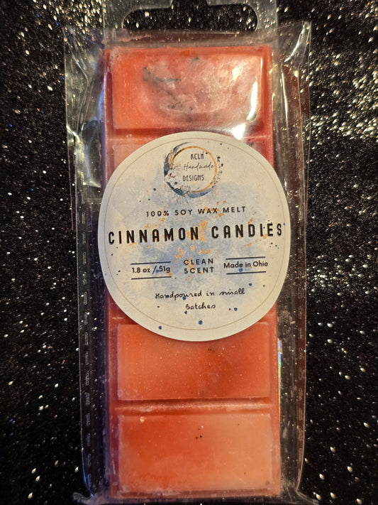 "Cinnamon Candies" wax melt