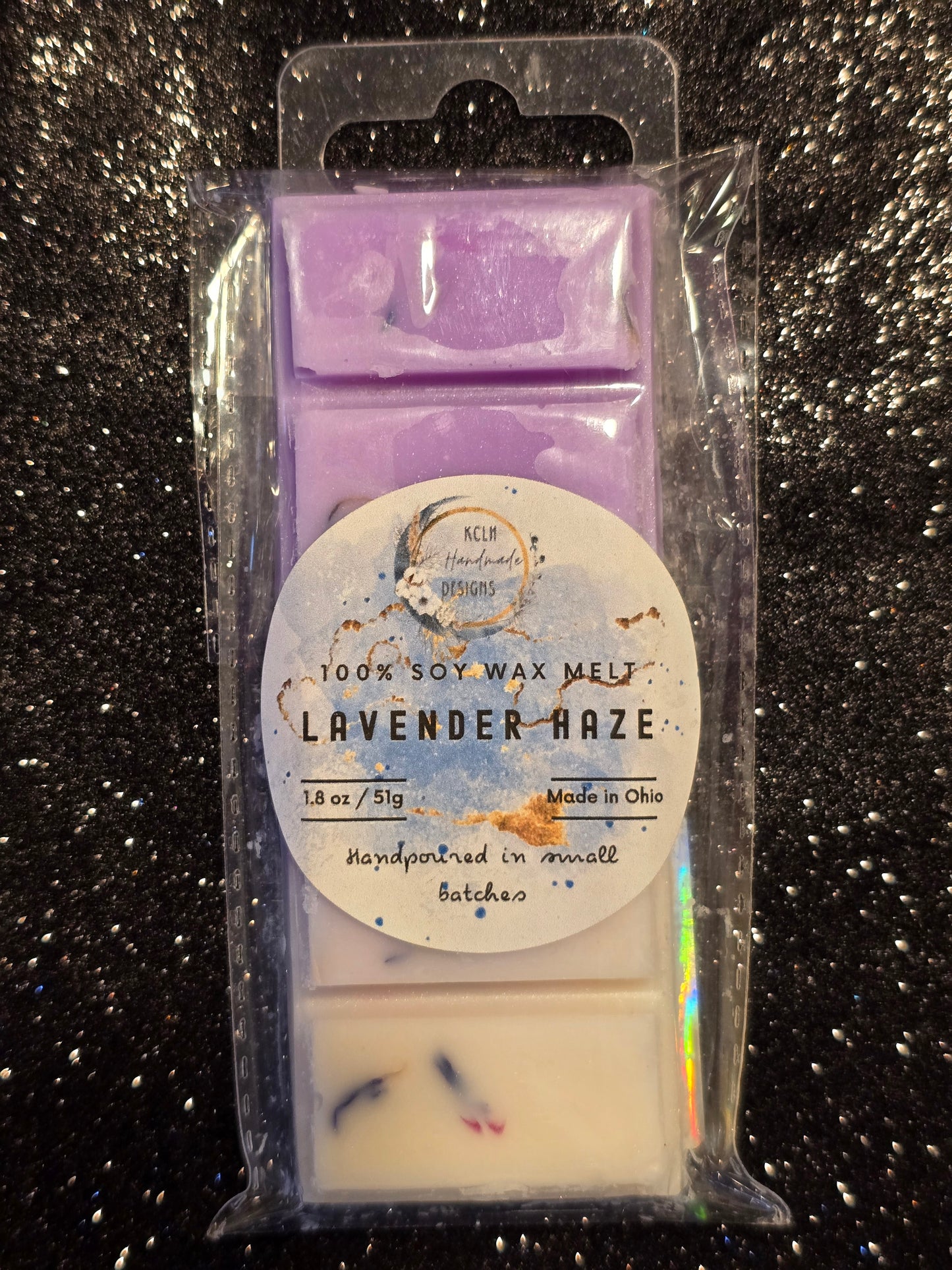 "Lavender Haze" wax melt