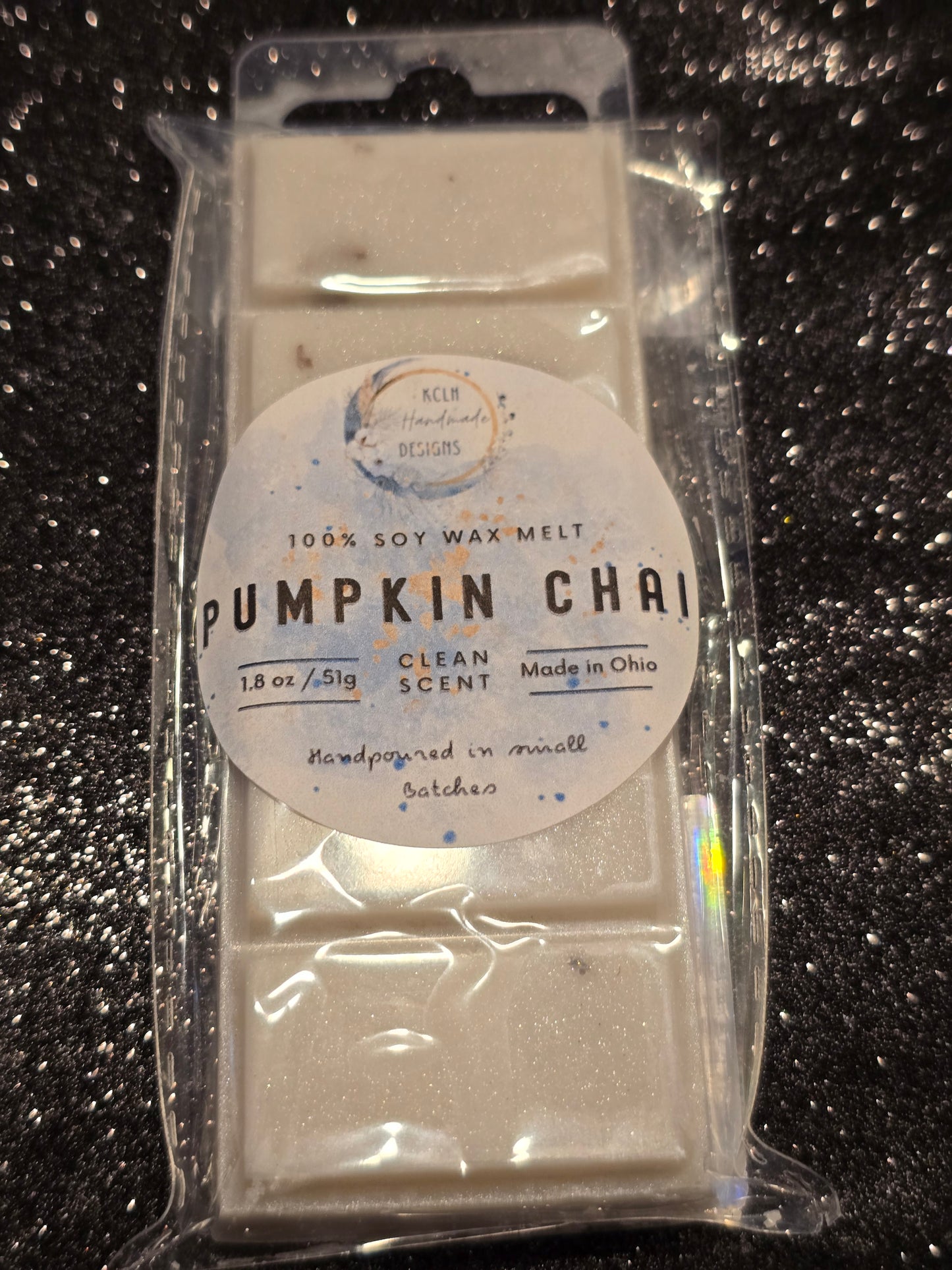 "Pumpkin Chai" wax melt