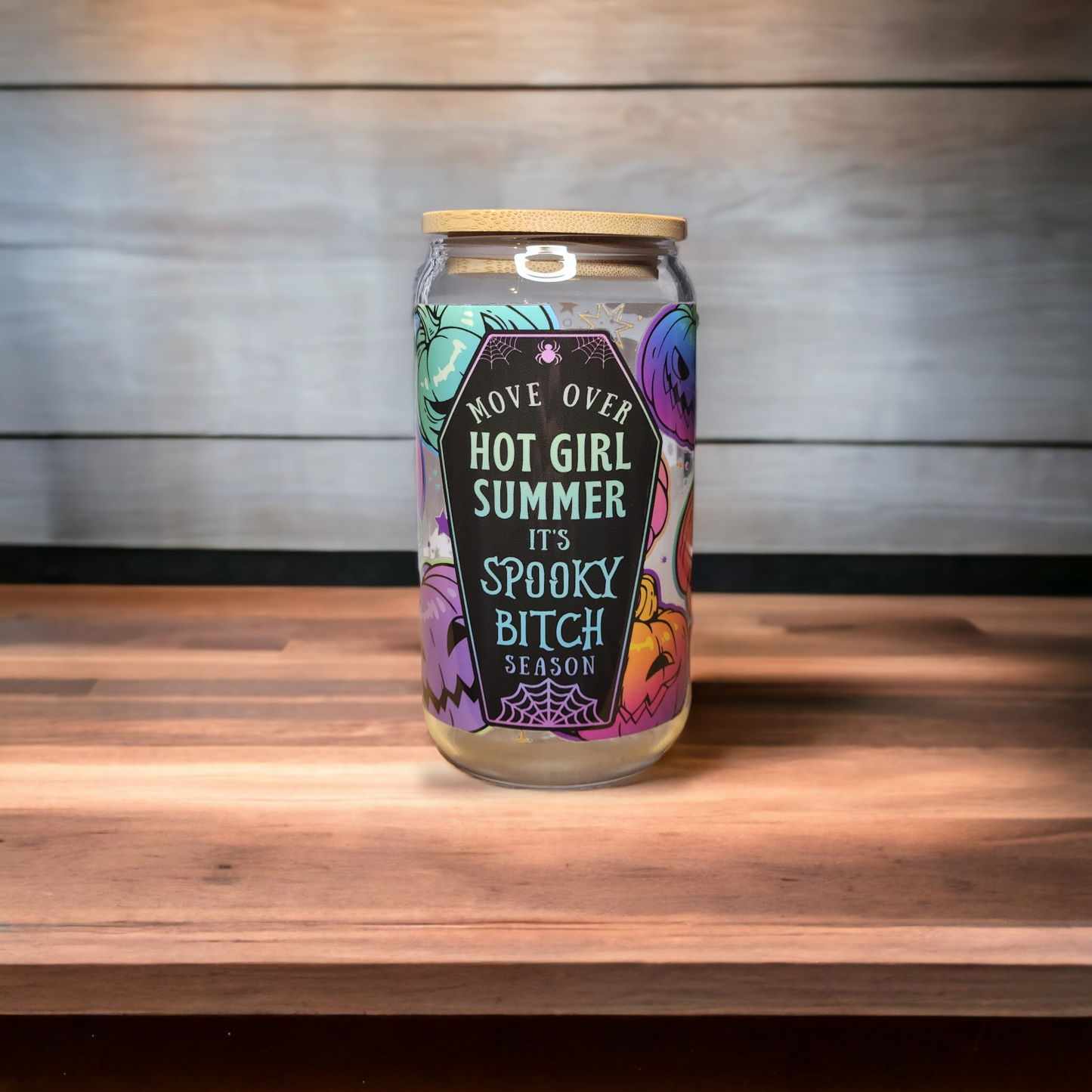 Hot Girl Summer 16oz Beer Can Glass