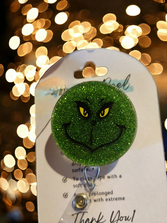 "Grinch Face" badge reel